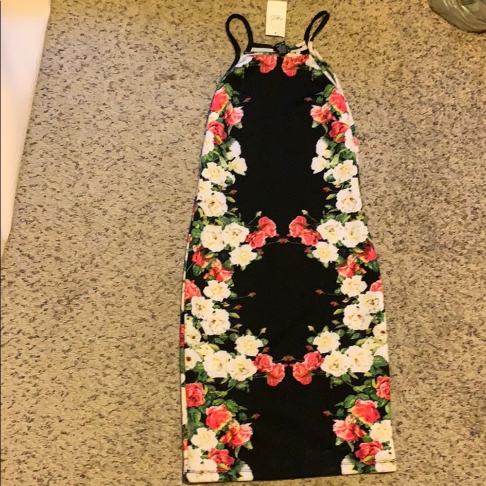 Black club wear dress